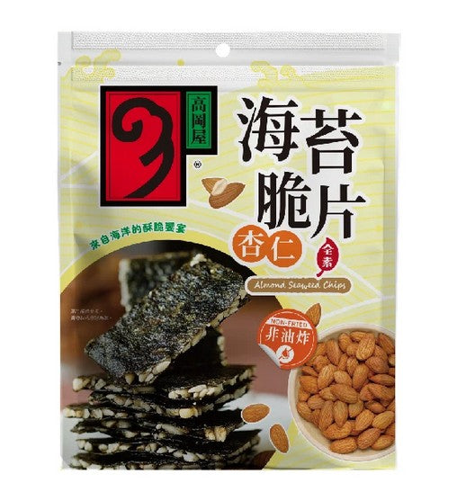 【高岡屋】杏仁海苔脆片 40g
