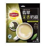 【立頓】絕品醇翡翠茉香奶綠 10.1oz(19g*15包)