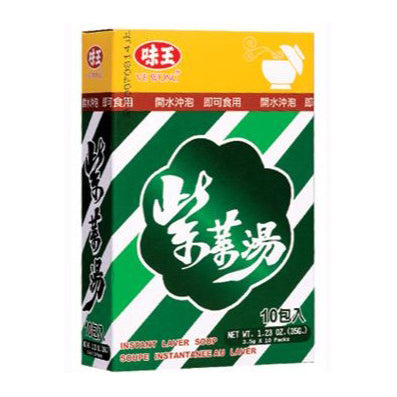 【味王】 紫菜湯-10入/盒