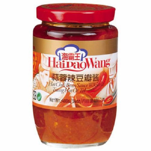 【海霸王】辣豆瓣醬(蒜蓉) 400g