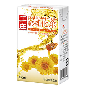 【光泉】 正庄蜂蜜菊花茶 250ml (24入/箱)