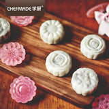 學廚 WK9450  50g圓形月餅模套裝-立體8花片