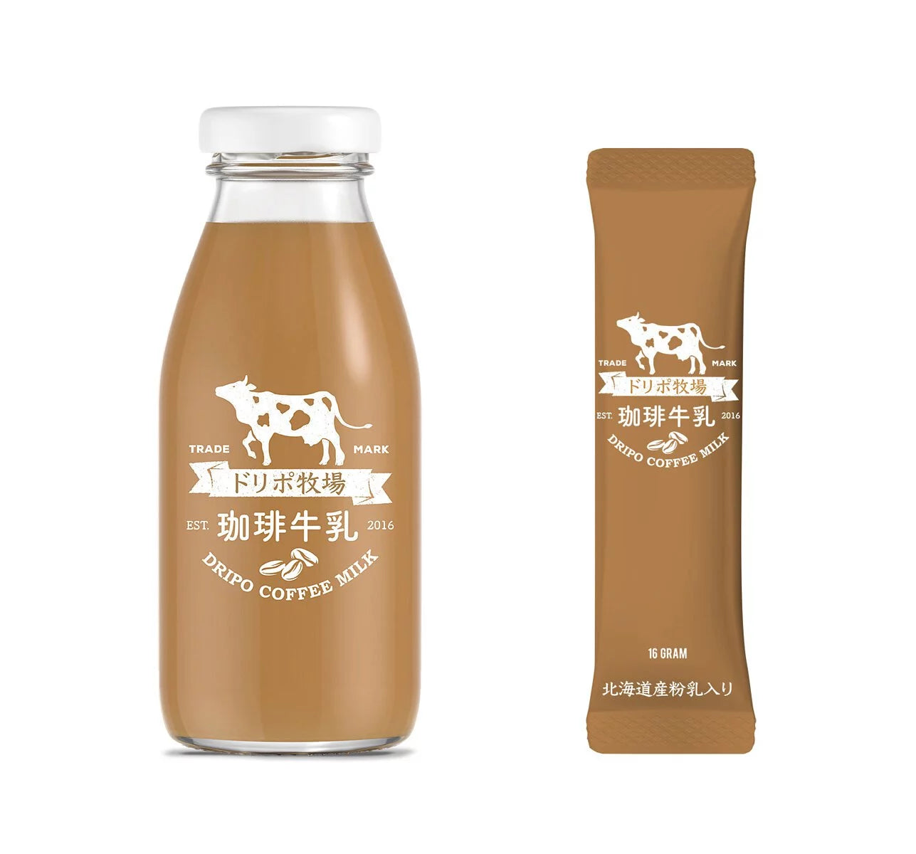 【Dripo】ドリポ牧場咖啡牛乳即溶飲品（日系原味）