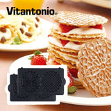 【日本Vitantonio】小V鬆餅機 法式薄餅烤盤