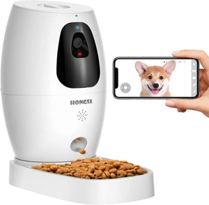 HONGSA 智能寵物攝像頭餵食器