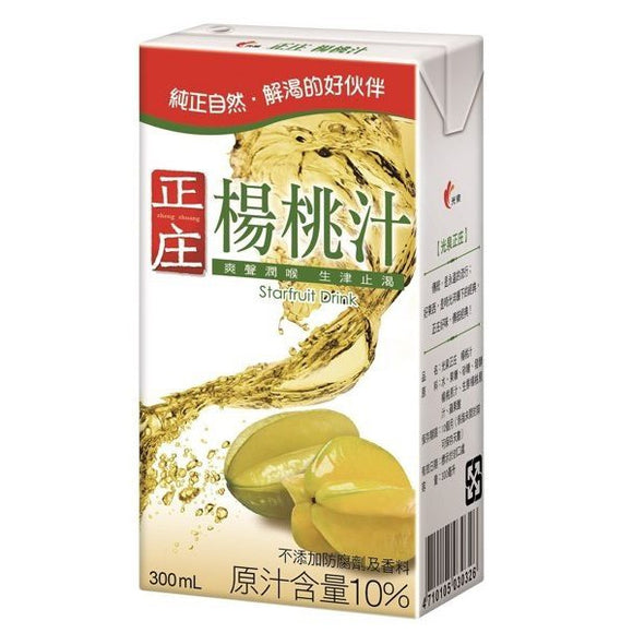 【光泉】 正庄楊桃汁 300ml (24入/箱) -限購1箱