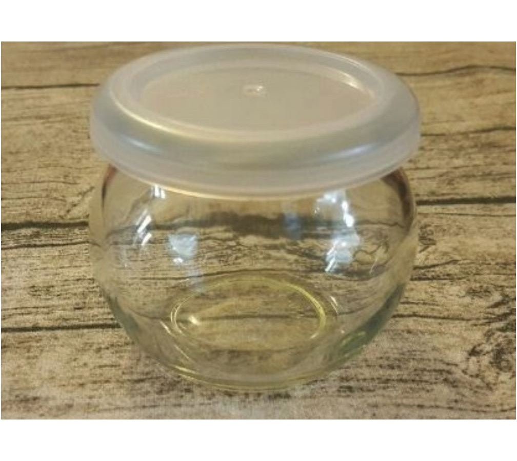 保羅瓶 150CC Glass Jar with Lid 6x6.5cm