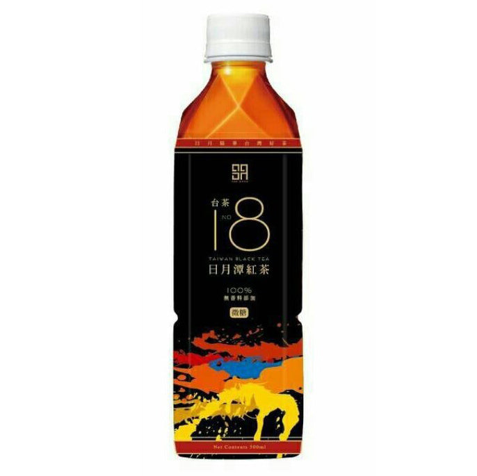 日月潭紅茶 台茶18號紅玉紅茶 (含糖) 490ml/瓶 -限購6瓶