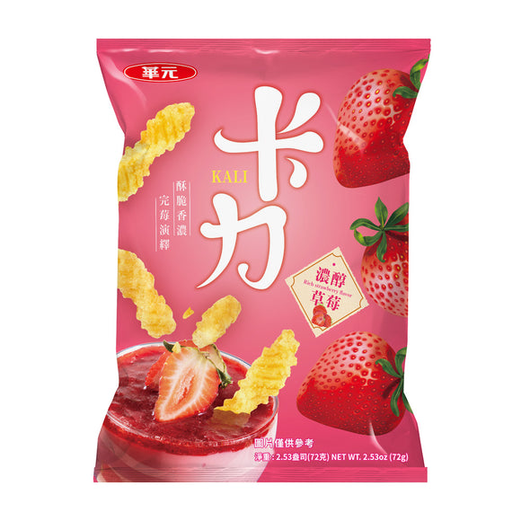 【華元】卡力 濃醇草莓風味 72g