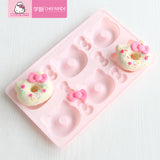 【正版授權】KT7054學廚Hello Kitty 甜甜圈矽膠模具