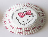 【正版授權】KT7067學廚Hello Kitty 2號蛋糕紙托 100pcs